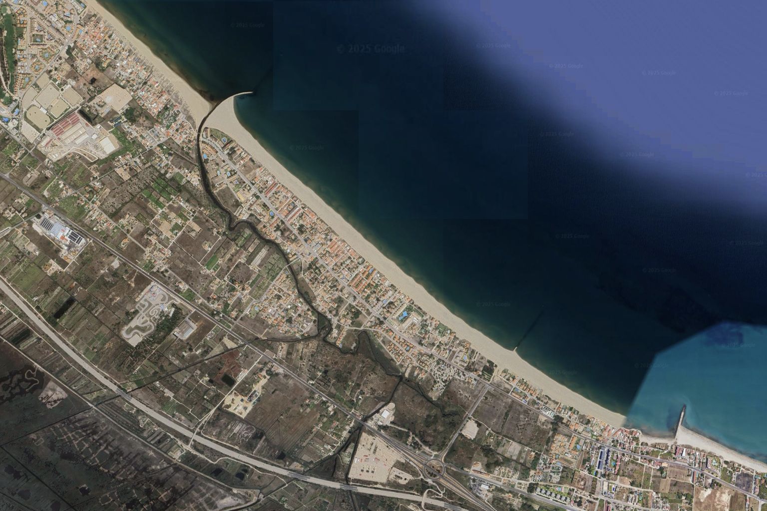 Deveses Region Map - Kitesurfing and windsurfing spots overview